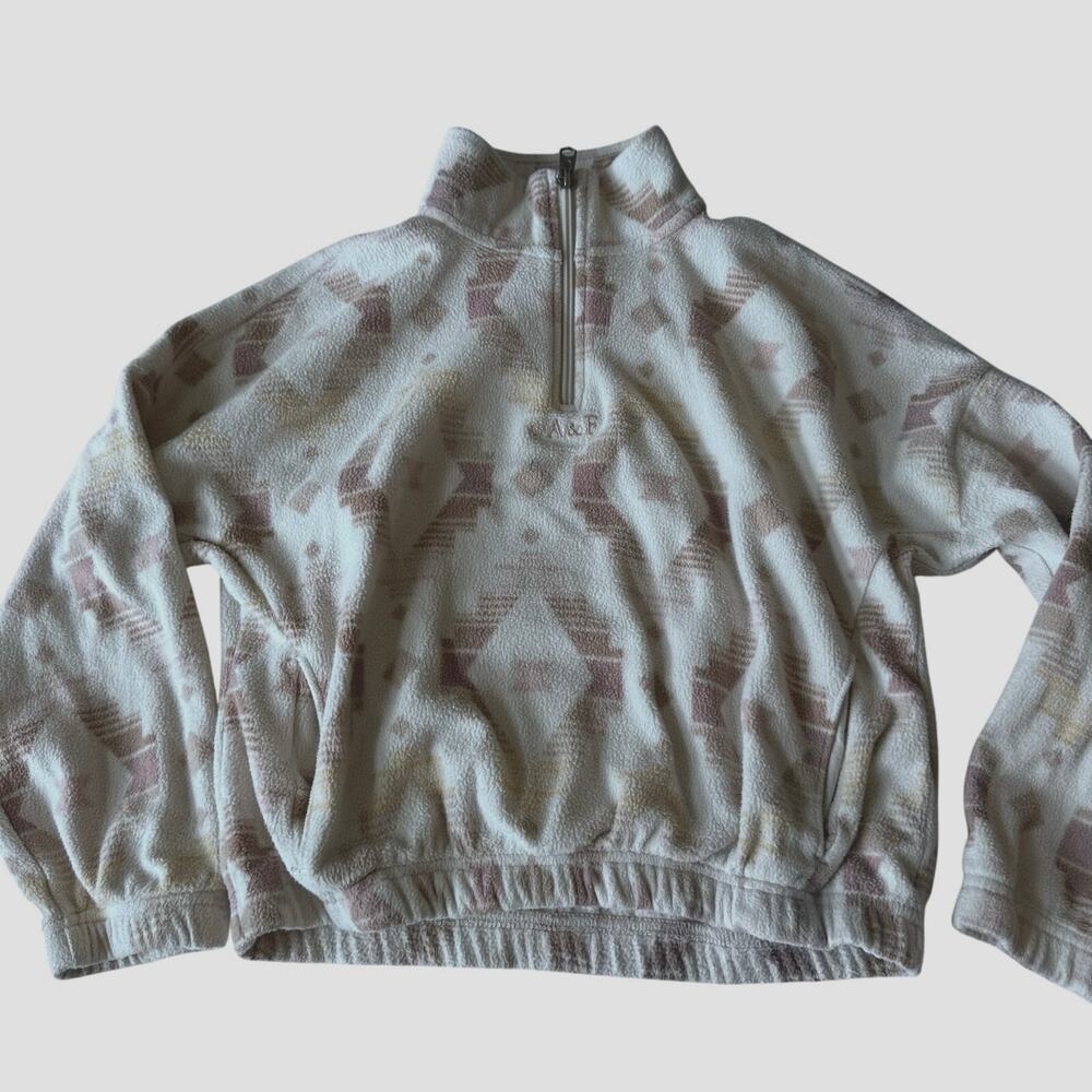 Abercrombie kids polar fleece sweater